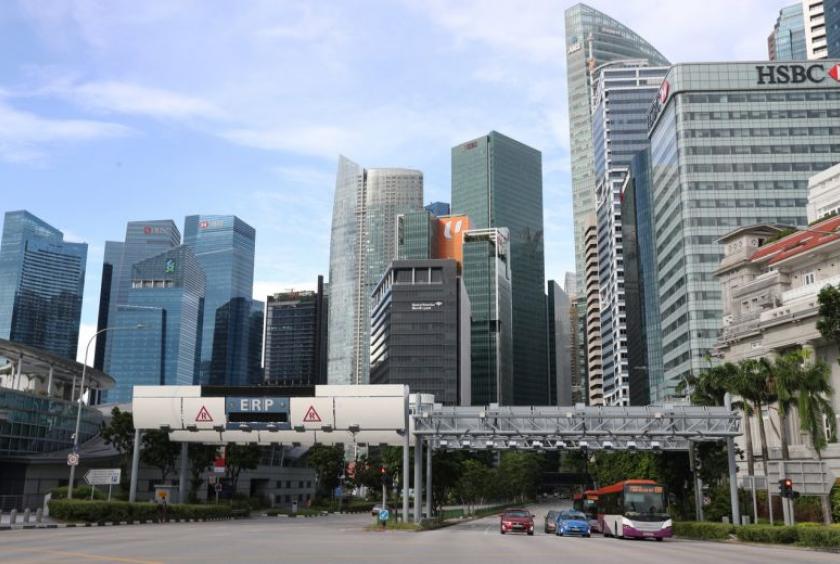 The Government has downgraded its 2020 GDP forecast four times in as many months to a range of minus 4 per cent to minus 7 per cent.ST PHOTO: TIMOTHY DAVID