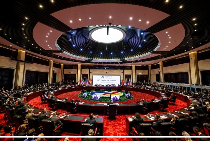 The East Asia Summit brings together eight major partners – Australia, China, India, Japan, New Zealand, South Korea, Russia and the US. PHOTO: LIANHE ZAOBAO