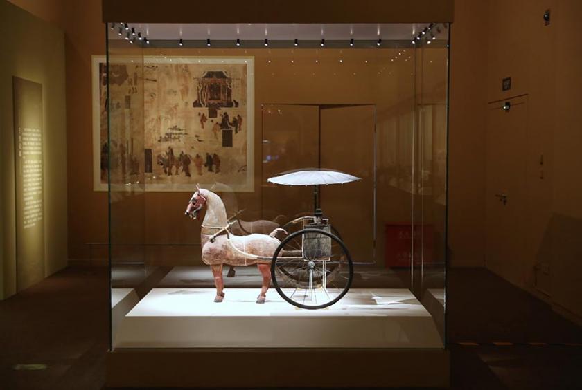 Gansu Silk Road artifacts on show in Beijing # ...