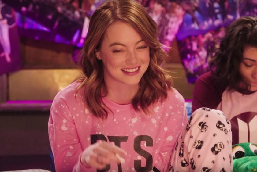 Emma Stone plays BTS fangirl in SNL teasers  # 