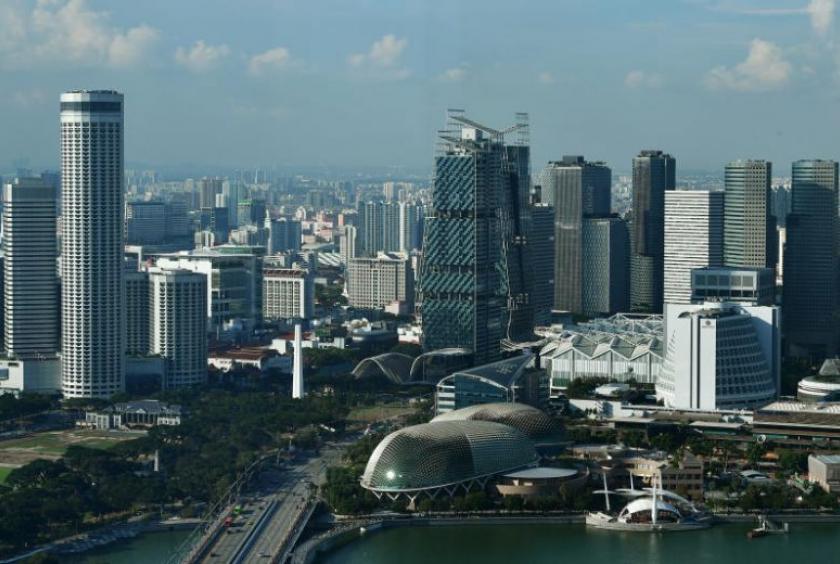 Singapore scored 84.8 out of a possible 100, beating the United States to the top spot in the rankings of 141 economies.ST PHOTO: LIM YAOHUI
