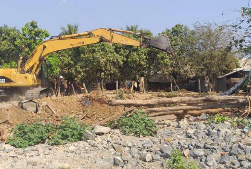 Cambodian Authorities Clamp Down On Illegal Gold Mining Operations 