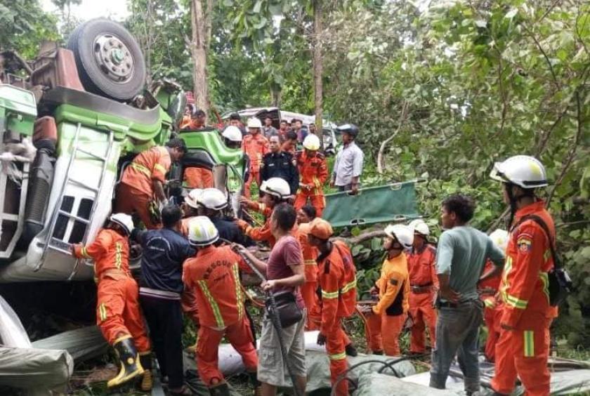 One killed and another injured in 12 -wheeled vehicle accident on ...