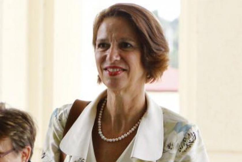 United Nations Secretary General's Special Envoy to Myanmar Christine Schraner Burgener. - AP