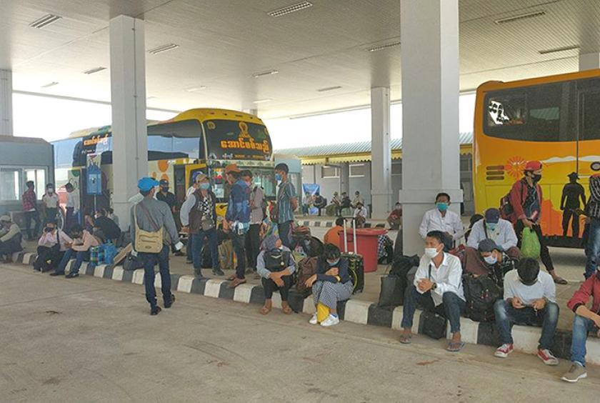 Myanmar migrant workers
