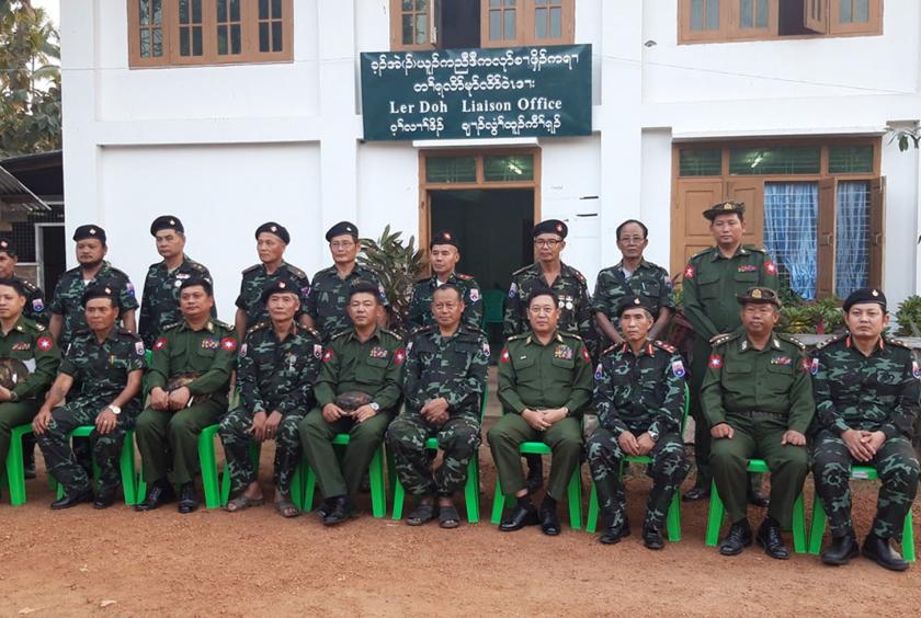 Army And Knu Hold A Meeting In Kyaukkyi Eleven Media Group Co Ltd