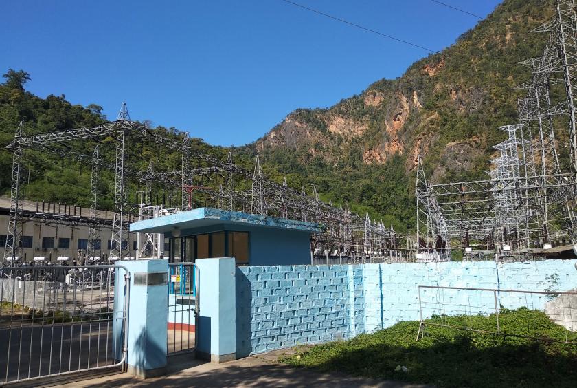 Belu Chaung hydropower project (Photo-San Htoo Aung)