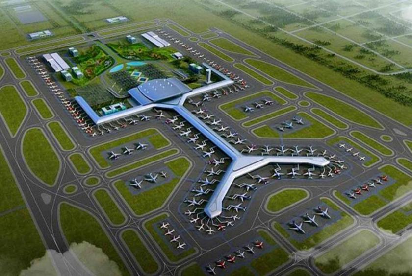 Model of Hanthawady International Airport