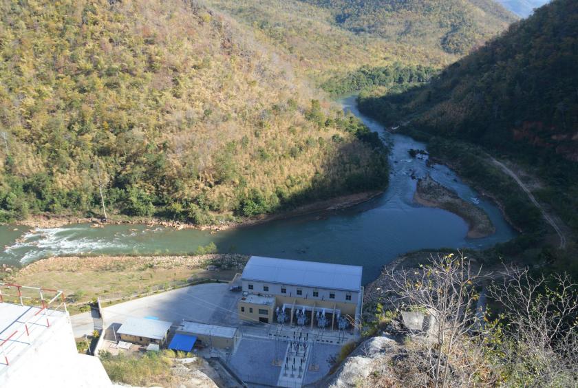Lawpita hydro power plant (Photo-Ma Khine)