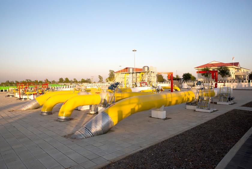 A pipeline pumping station (Photo-SEAGP & SEAOP)
