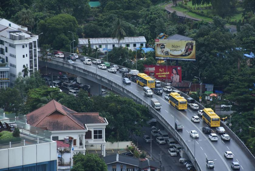 Tamway flyover (Photo-Kyi Naing)