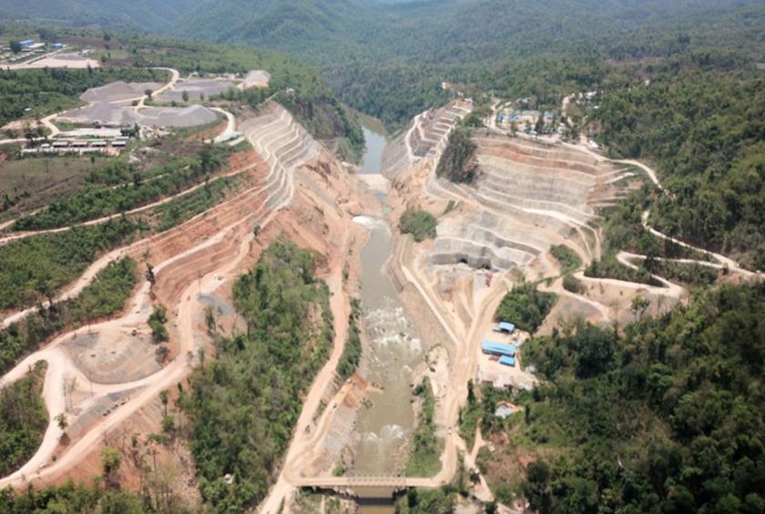 Upper Yeywa hydropower project (Photo-MOEE)