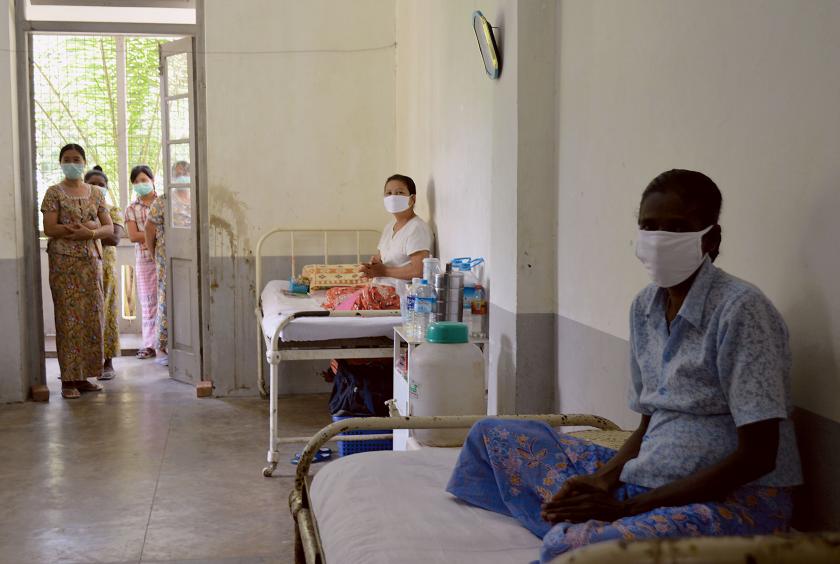 Aung San TB Hospital. (Photo-Ei Thinzar Kyaw)