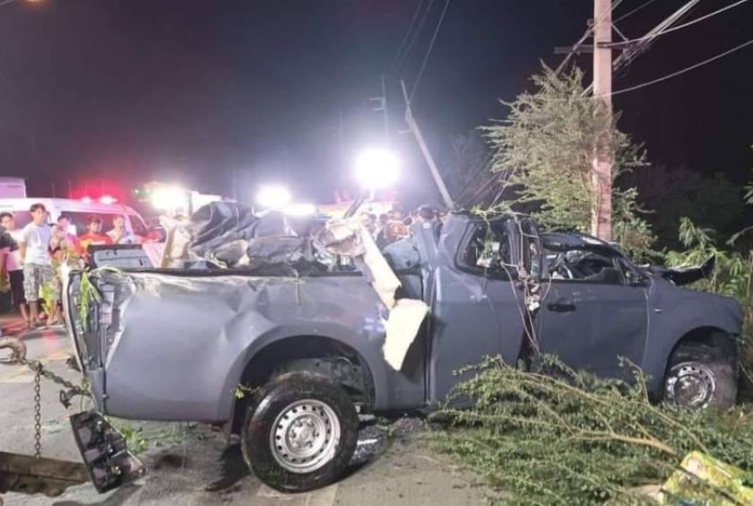 Six Myanmar nationals and Thai driver killed in car crash in Thailand's ...