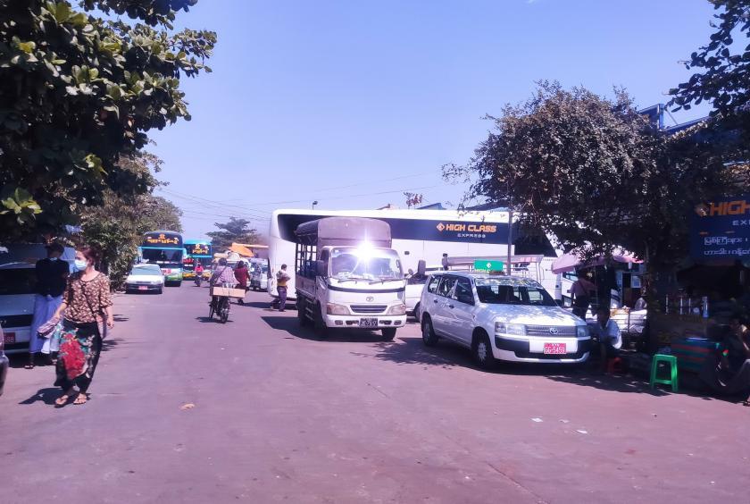 Blast occurs in Aung Mingalar Highway Bus Terminal compound Eleven Media Group Co., Ltd