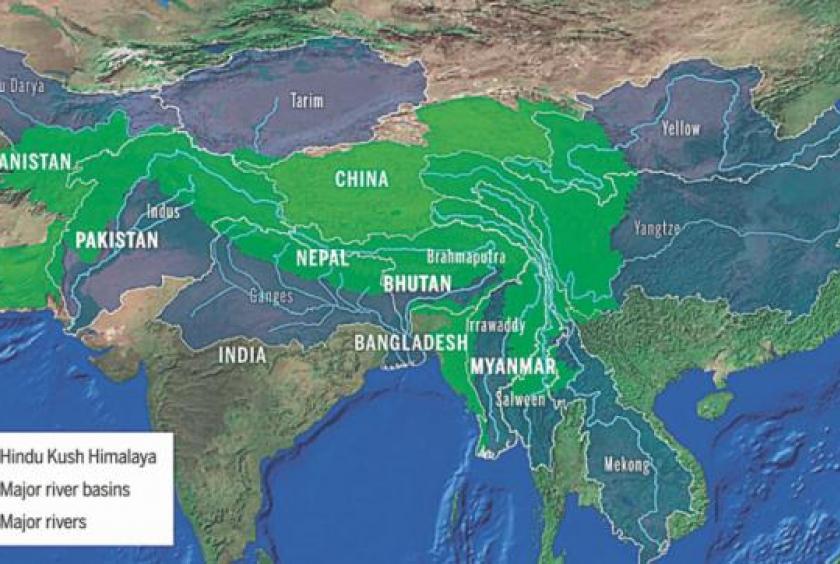 The Hindu Kush and Himalayan river basins. Photo: HI-AWARE