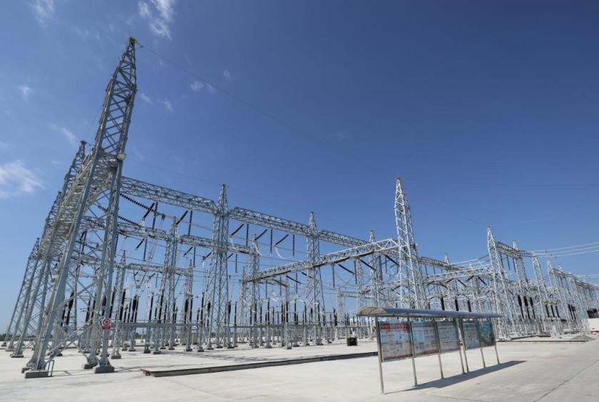 A view of a power plant site in northern Myanmar's Kachin State connected to a 230KV power plant (Photo- People`s Daily)