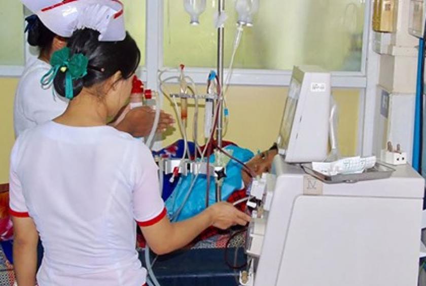 Healthcare being provided at Nay Pyi Taw People’s Hospital (1000-bed) 