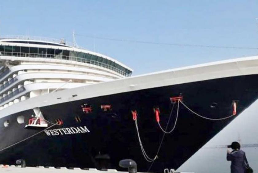 The MS Westerdam was allowed to dock at the port after it was denied docking rights by Japan, Taiwan, Guam, the Philippines and Thailand. Hun Sen’s Facebook page