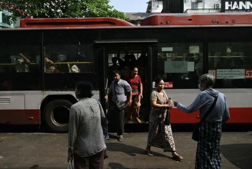 Myanmar's government announced half of private vehicles will be ordered off the roads each day in order to conserve fuel due to the war in the Middle East.