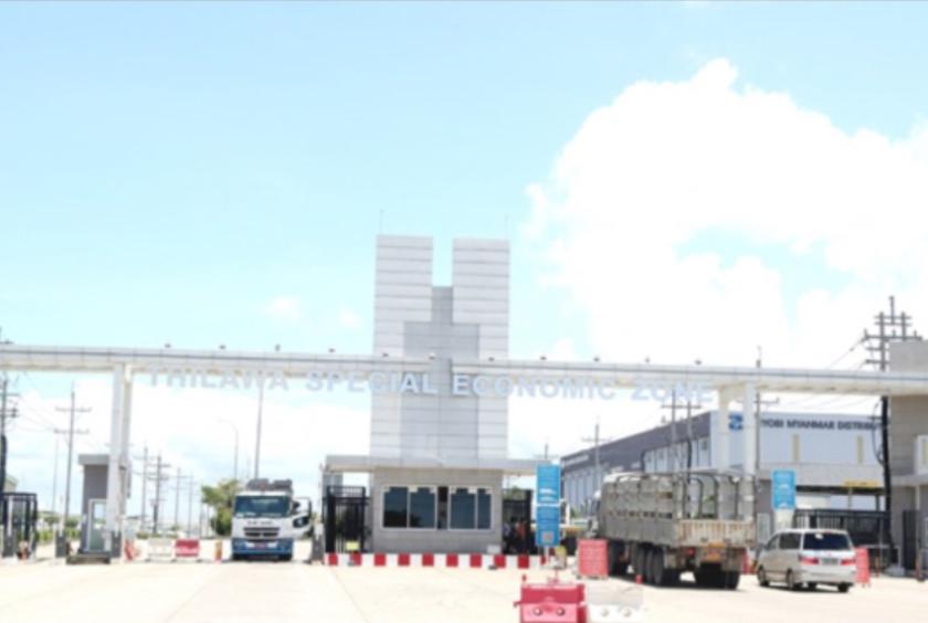 Thilawa Special Economic Zone seen on May 22 (Photo: Kyi  Naing) 