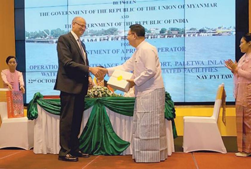 Documents being exchanged after the MoU Signing 