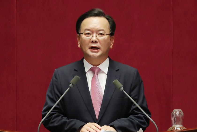 Prime Minister nominee Kim Boo-kyum (Yonhap)