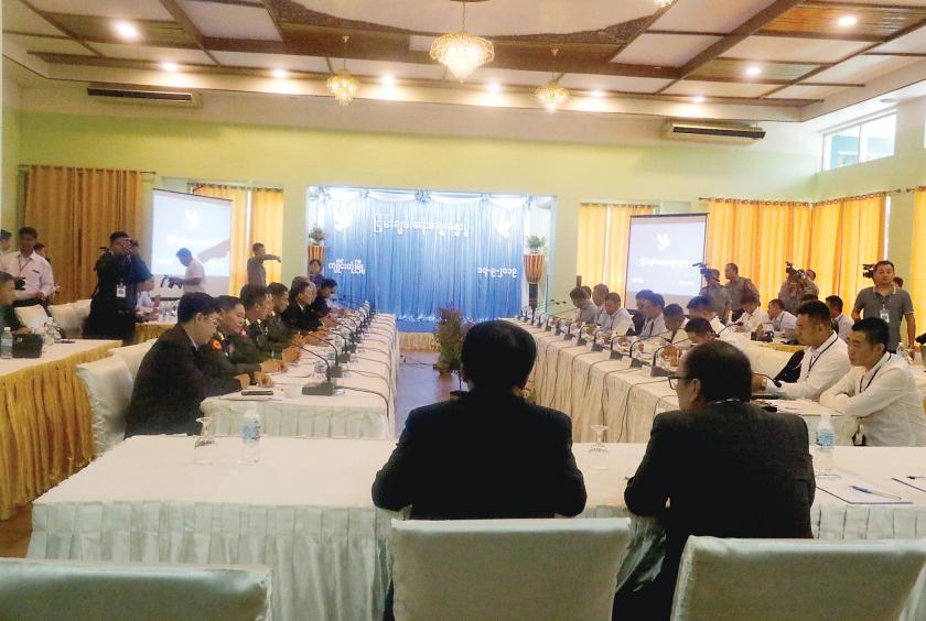Meeting between government and Northern Alliance in progress in Kengtung on September 17 
