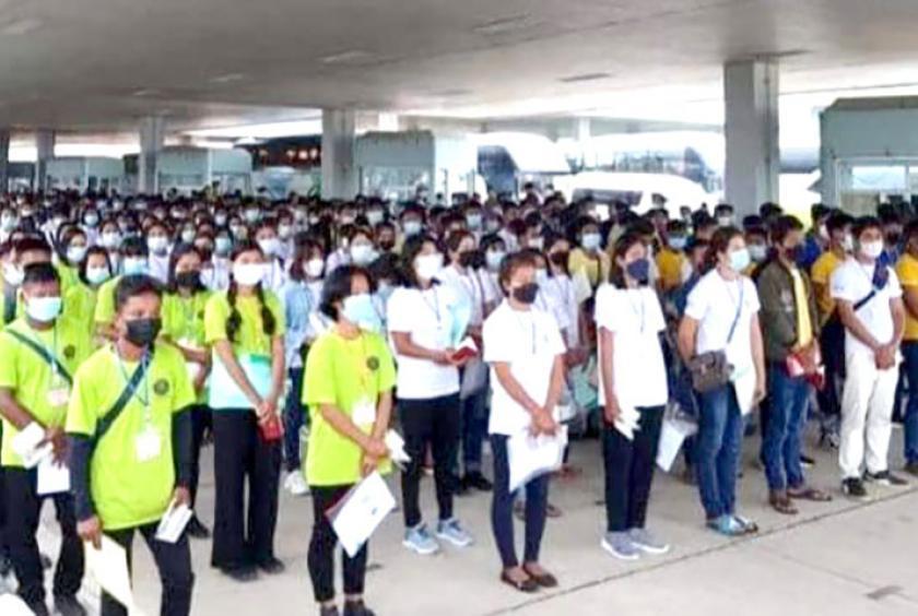 MoU workers going to work in Thailand (Photo-CJ)
