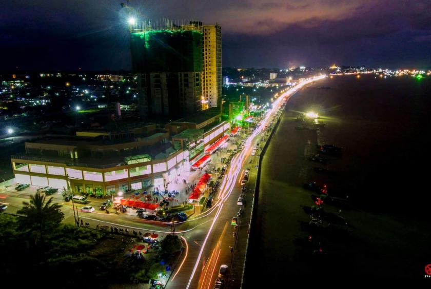 Photo shows part of Myeik Town