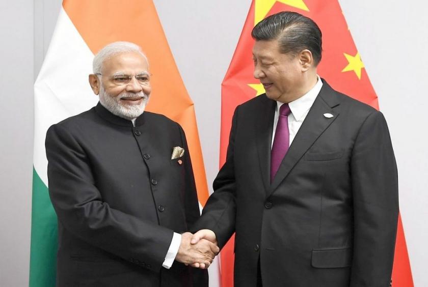 Prime Minister Narendra Modi and Chinese President Xi Jinping. (File Photo: IANS)