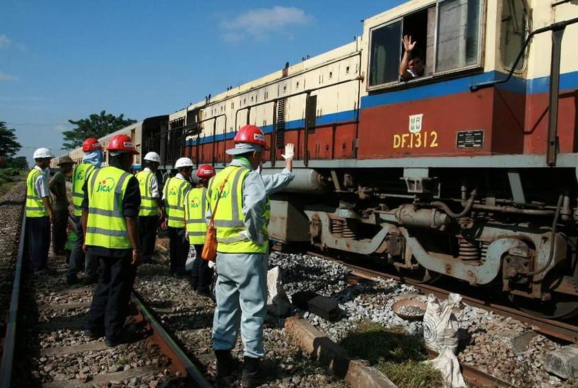 Yangon-Mandalay railway upgrading project