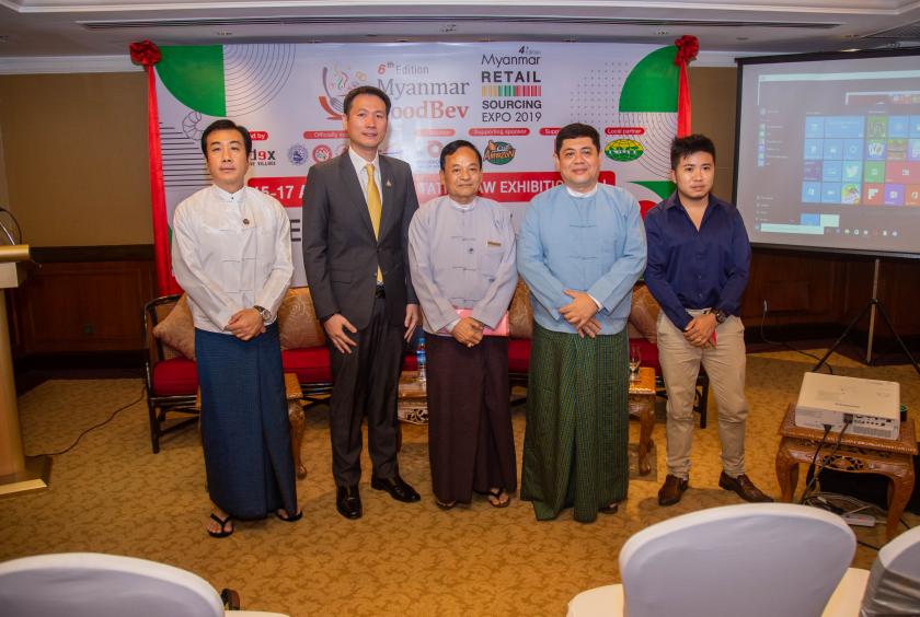 Panelists at an ICVeX event in Yangon on July 24. ChinakitViphavakit, general manager of ICVeX (2nd from left) seems bullish on the Myanmar market (Photo courtesy of ICVeX)