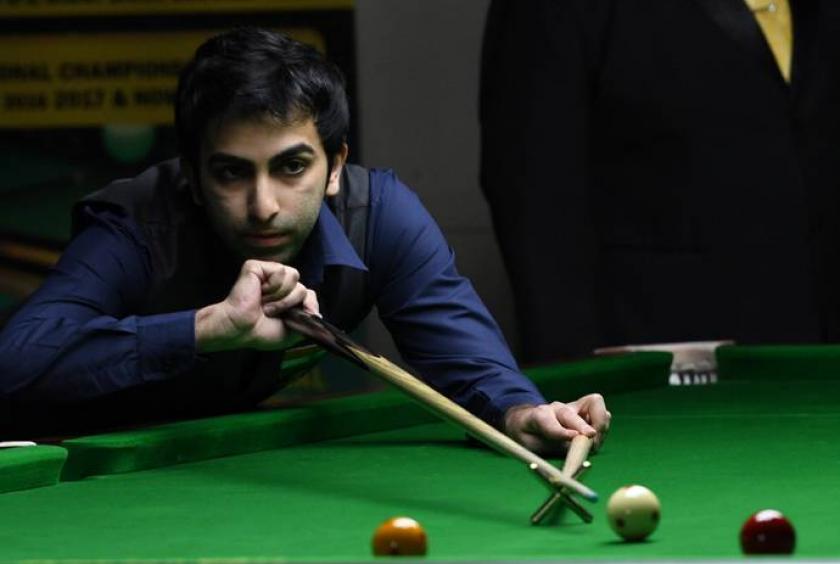 File Photo: Pankaj Advani bagged a record 22nd world title on Sunday.   -  Sudhakara Jain 