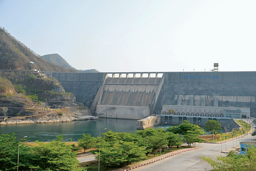 : Yeywa Hydropower Project in Mandalay Region. 