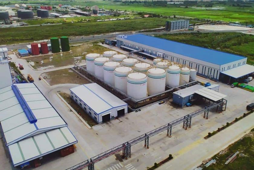 Factory of Wilmar Myanmar in Thilawa SEZ