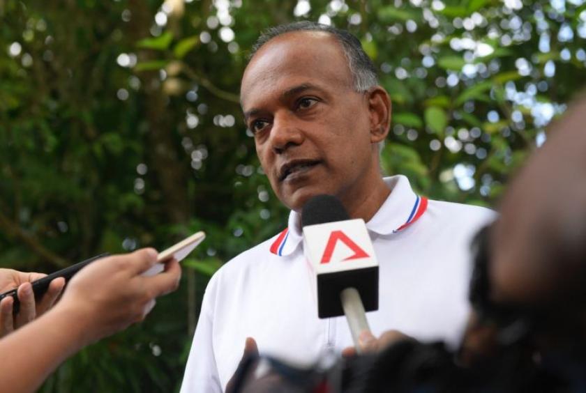 Minister for Law and Home Affairs K. Shanmugam said that beyond having leaders speaking publicly to condemn the attacks and stepping up security, societies have to "face squarely the reality that Islamophobia is rising".ST PHOTO: SAHIBA CHAWDHARY