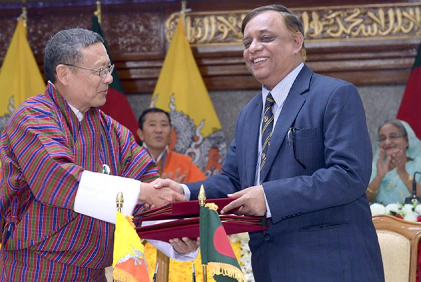 Bhutan and Bangladesh sign five bilateral instruments | # ...