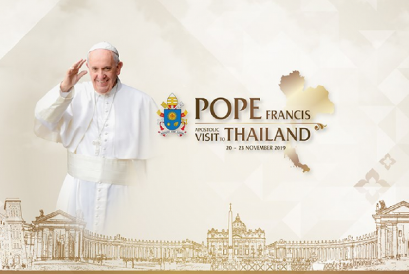 Kết quả hình ảnh cho pope francis visit thailand