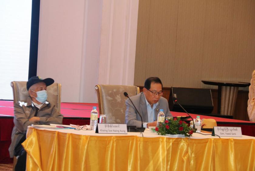 The PPST meeting in progress on August 18 