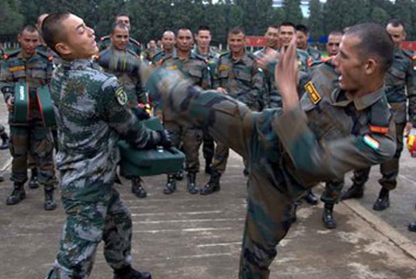 The exercise was previously held in December last year at Chengdu, China. (Image: Twitter/@NANDANPRATIM)
