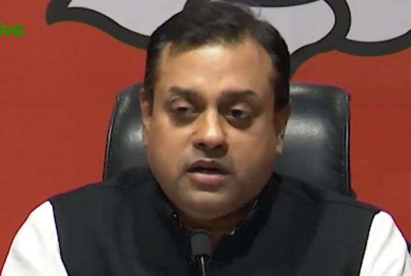Sambit Patra also singled out AIMIM’s Asaduddin Owaisi, Trinamul Congress leader and West Bengal chief minister Mamata Banerjee and AAP and accused them of ‘unleashing divisive forces’. (Image: Twitter@BJP4India) 