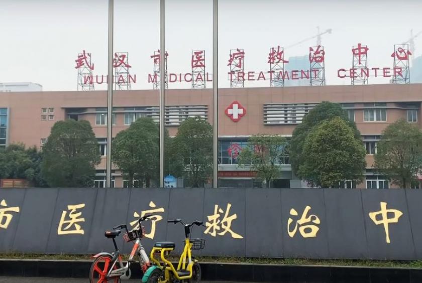 The Wuhan Medical Treatment Centre. The virus behind the cases in the city can cause severe illness in some patients.PHOTO: SCREENGRAB FROM SCMP/YOUTUBE