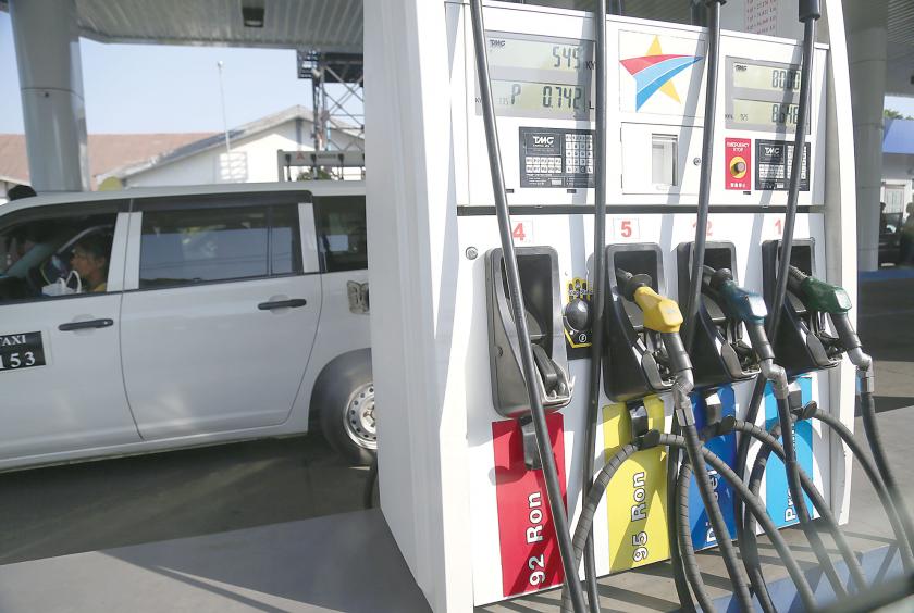 A local private filling station (Photo-Kyi Naing)