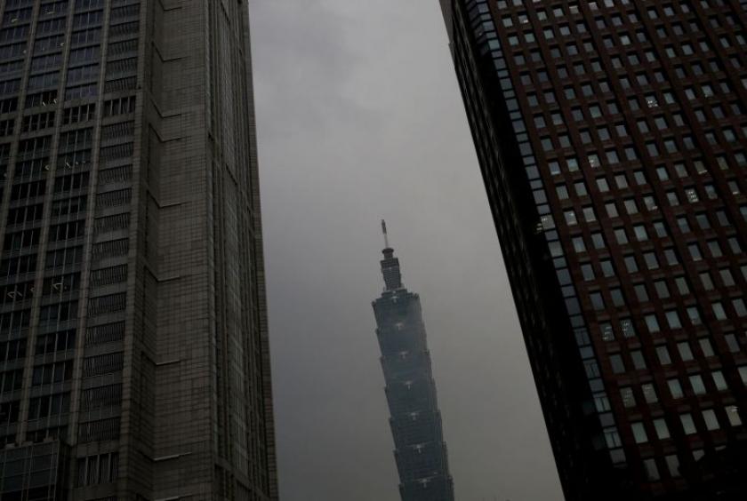 High-rise buildings swayed in the capital Taipei, waking people up from their sleep.PHOTO: REUTERS