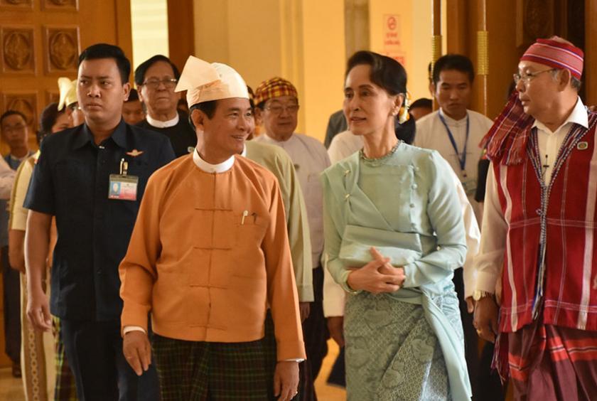 Police Reportedly File Charges Against Aung San Suu Kyi Win Myint Eleven Media Group Co Ltd