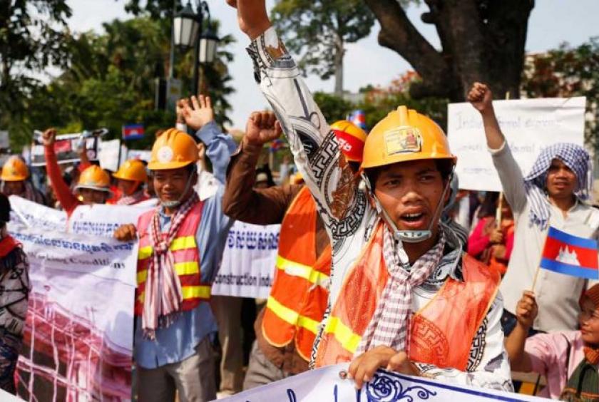 The Phnom Penh Municipal Hall has rejected the requests of eight major labour unions to march in celebration of International Labour Day. POST PIX