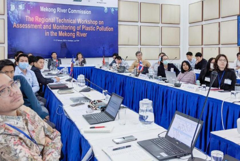 Fifty government officials and researchers from Cambodia, Lao PDR, Thailand and Vietnam attended the workshop. Action Mekong Plastic