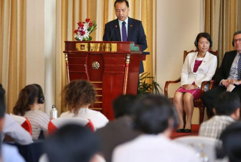 Ministry of Environment secretary of state and spokesman Neth Pheaktra said plastic waste was a concern in Cambodia. Photo supplied