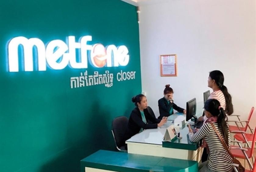 Metfone, a telecommunications project of Viettel in Cambodia.Vietnamese firms were increasing their overseas investments in recent years in an effort to expand their global reach. — Photo Viettel